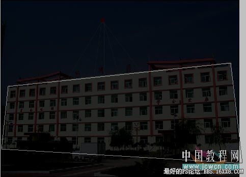 photoshop如何把白天变成夜晚的节日效果