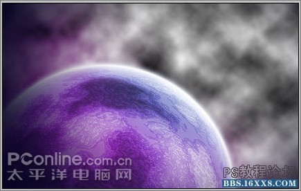 photoshop运用滤镜轻松打造星空