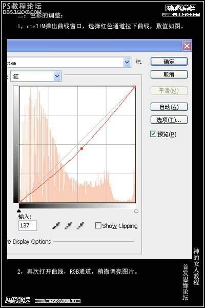 PS調整沒光彩的暗沉色調膚色照片
