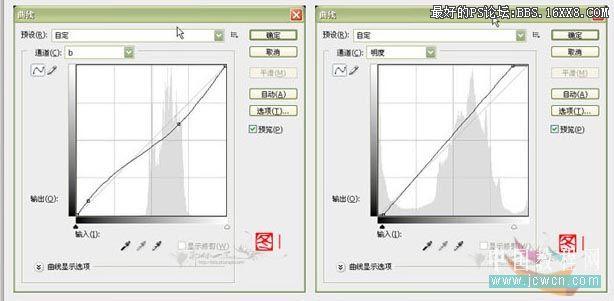 photoshop在LAB模式下用曲線調色教程