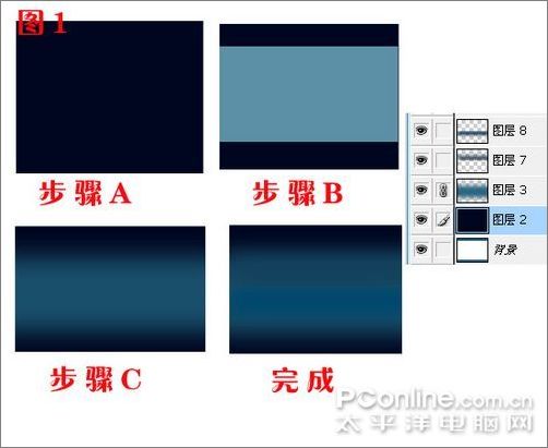 Photoshop教程:爱情海平面图教程