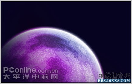 photoshop运用滤镜轻松打造星空