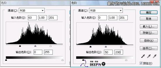 认识熟悉photoshop色阶