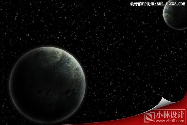 Photoshop打造宇宙星球图片