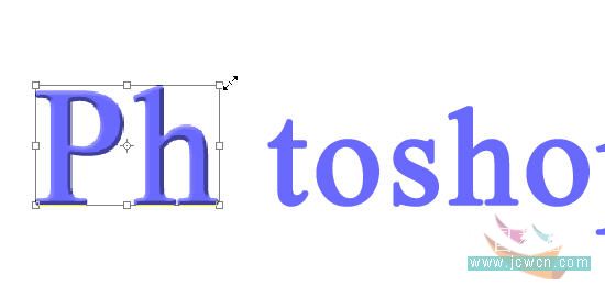 Photoshop字效教程:透视立体文字