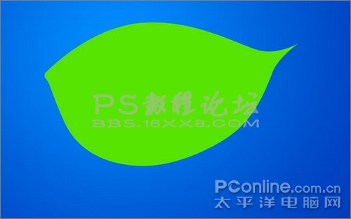 ps做清新樹葉壁紙