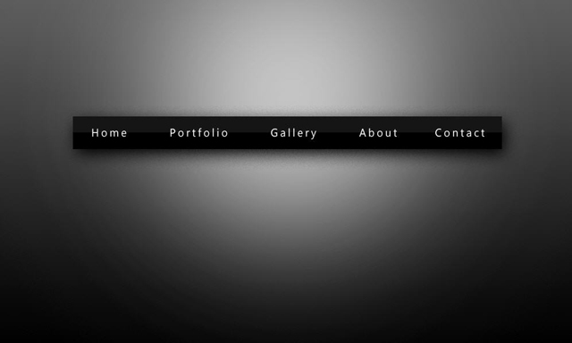 Photoshop设计简洁的网站导航教程
