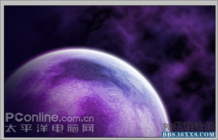 photoshop运用滤镜轻松打造星空