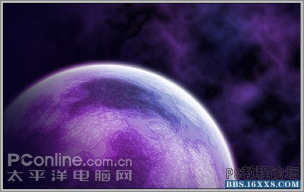 photoshop运用滤镜轻松打造星空