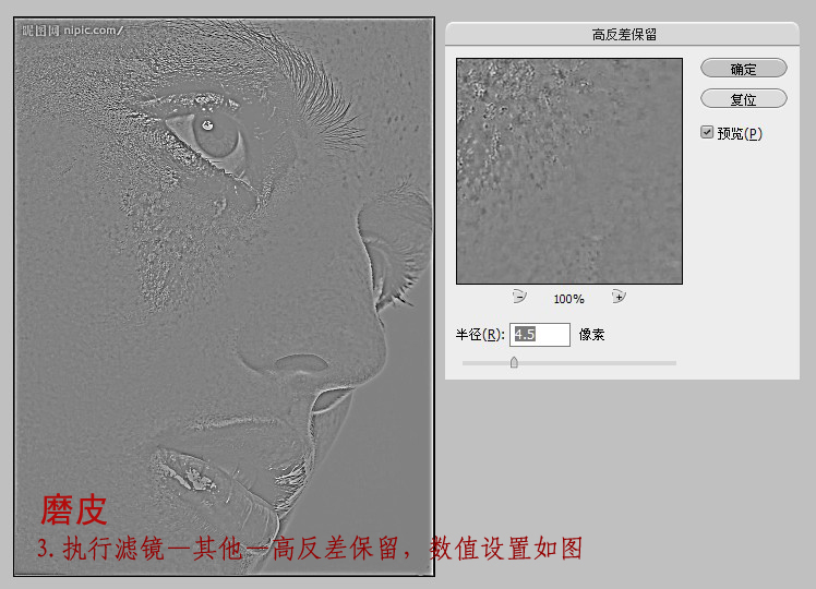 photoshop廣告人像皮膚調(diào)整法