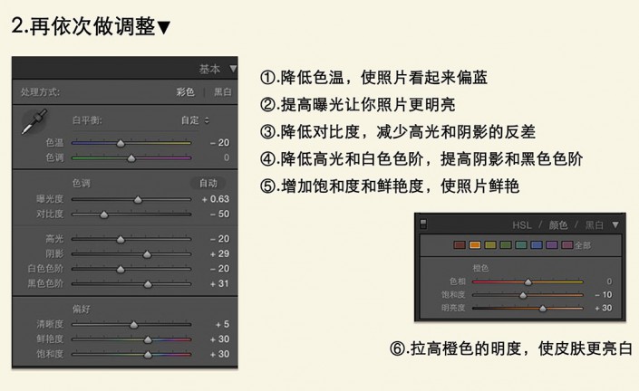 LR日系調色，手機照片調出日系風格調色教程