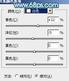 ps给小女孩图片添加甜美的青红色