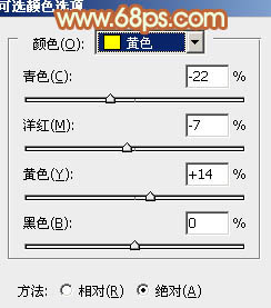 ps调出绿荫MM图片加上精美的暖色调