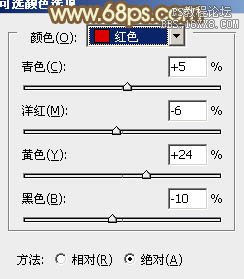 ps韩系暖褐色