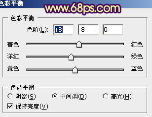 ps非主流柔和黄绿色教程