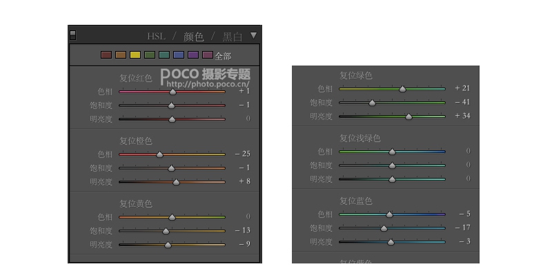 小清新，清新日系調(diào)色思路