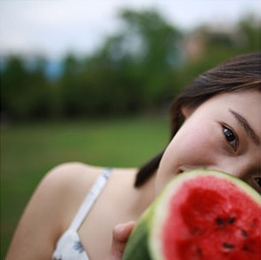 人像調色，夏日室外照片調色教程