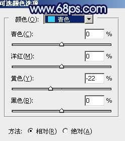 藍色調，調出唯美暗調青藍色照片