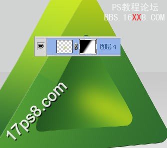 教你如何用ps制作三维三角形立体logo