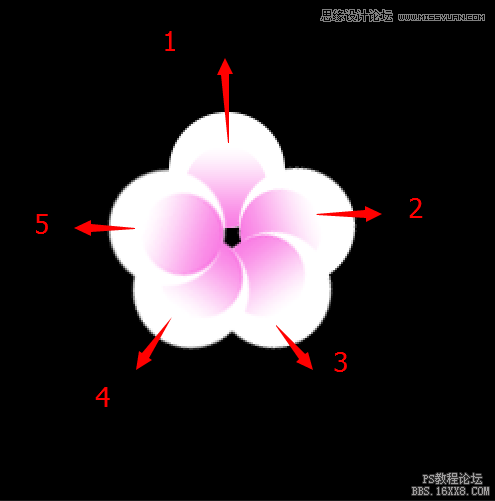 ps設(shè)計(jì)櫻花文字教程