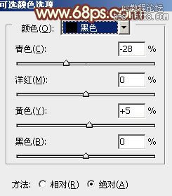 ps淡绿色色调教程