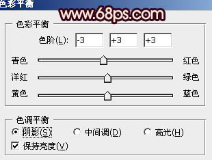 ps给室内人物图片增加淡淡的青黄色