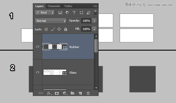 3D字体，通过PS制作红色积木立体文字图片