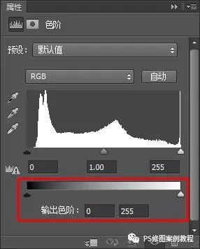 工具知识，通过色阶工具给人物进行调色