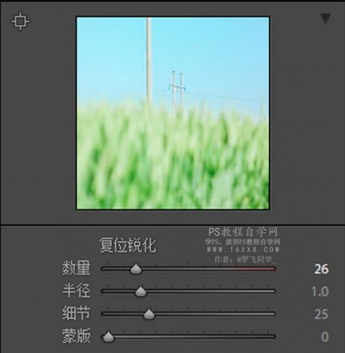 靜物調色，調出夏日清新色彩野外風景照