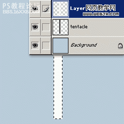 photoshop制作带血的3D触须教程