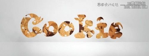 ps餅干字教程