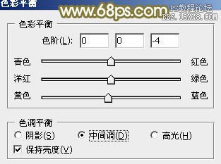 ps綠樹邊的非主流美女教程