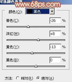 ps非主流橙黄色淡调色彩教程