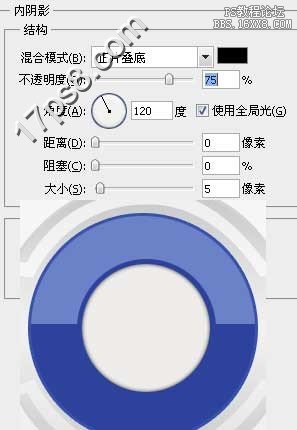 用ps制作时尚前卫的下载按钮