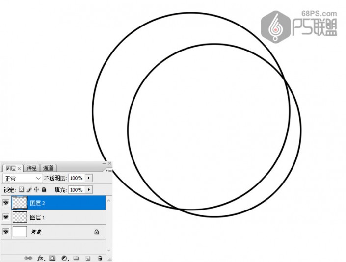 同心圆，PS如何制作同心圆图案