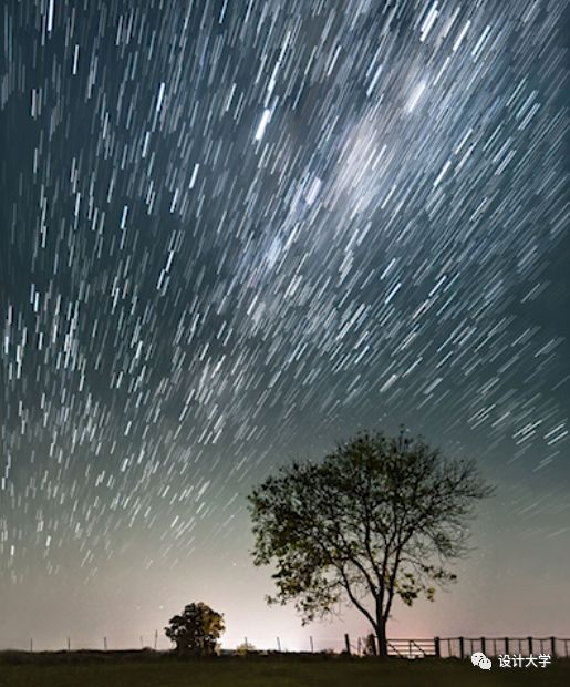 星空效果，制作流星雨效果的照片