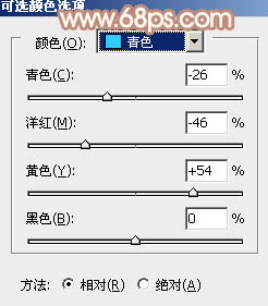 ps非主流長發秋黃色非主流美女教程