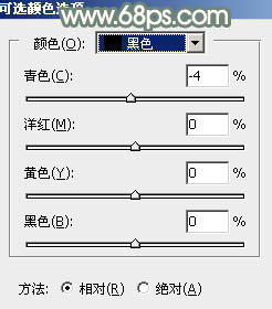 ps調出秋季紅衣美女教程