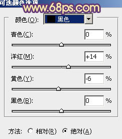 ps调出树林女孩图片柔美的暖色调