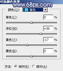 ps调出照片的暗蓝色调效果