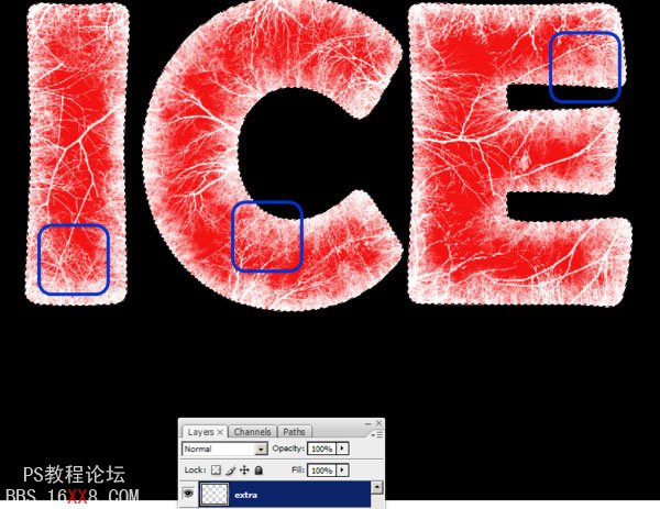 Photoshop教程:设计超酷的冰雪字效果