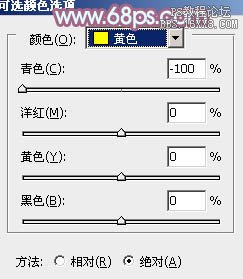 ps非主流草地美女教程