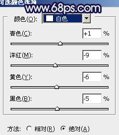 ps給MM車模加上低飽和的淡黃色質感膚色