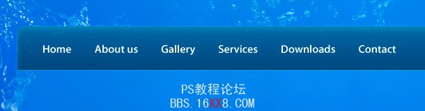 Photoshop美工教程：水中的網(wǎng)頁(yè)設(shè)計(jì)教程