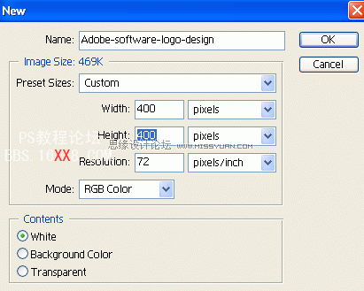 PS教程:设计Adobe公司的标志教程