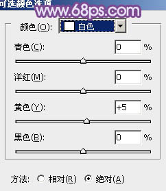 ps非主流蓝紫色粉调效果