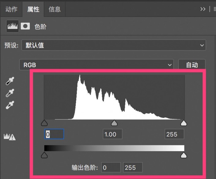 色階工具，用色階對照片進行調色實例詳解