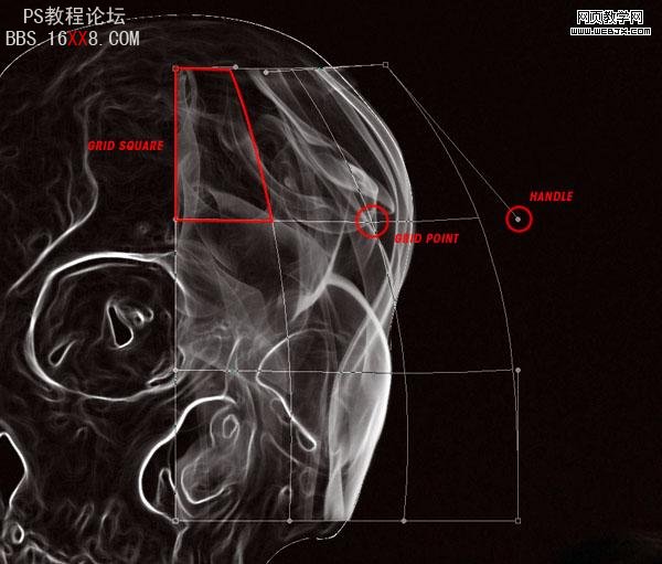 PS合成教程:制作骷髅烟雾禁烟标志