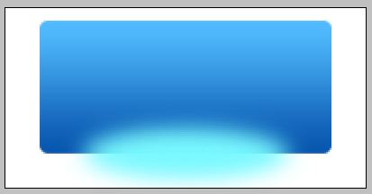PS繪制藍色高光方形水晶按鈕網(wǎng)頁按鈕