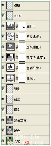 Ps簡單打造人物的亮麗佳人調色法